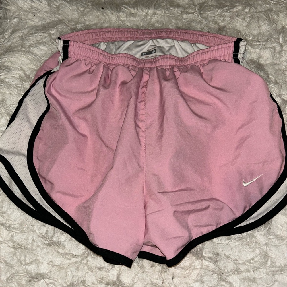 Nike Women's Athletic Shorts in Pink and Black